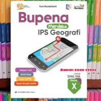 Bupena Merdeka IPS Geografi untuk SMA/MA Kelas X