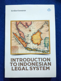 Image of INTRODUCTION TO INDONESIAN LEGAL SYSTEM (ENGLISH VERSION)