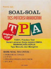 soal-Soal Tes Potensi Akademik(TPA)