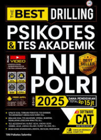 The Best Drilling Psikotes & Tes Akademik TNI POLRI edisi 2025